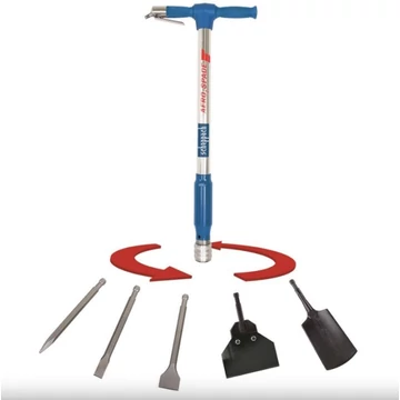 Scheppach Aero 2 Spade multifunkciós pneumatikus szerszám, 5 az 1-ben