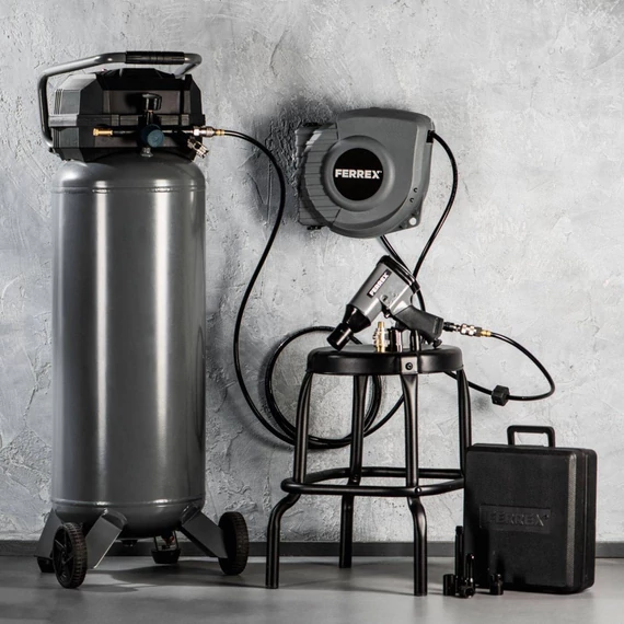 Ferrex DX-50V Kompresszor 50L Ajándék levegős szett