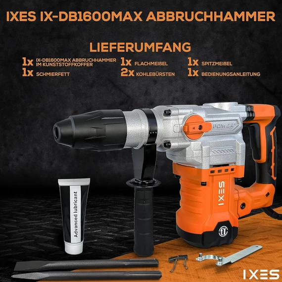 IXES IX-DB1600 Bontókalapács, ütvefúró