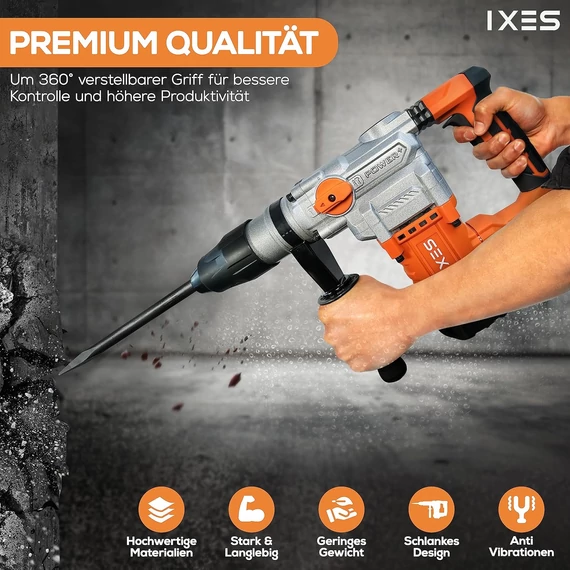IXES IX-DB1600 Bontókalapács, ütvefúró