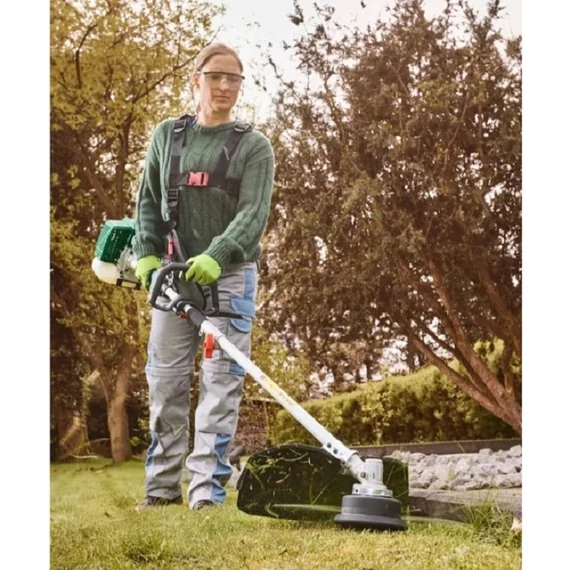 Parkside PBK 4 C4 Benzines Magassági ágvágó, sövénynyíró, Fűkasza szett 4in1