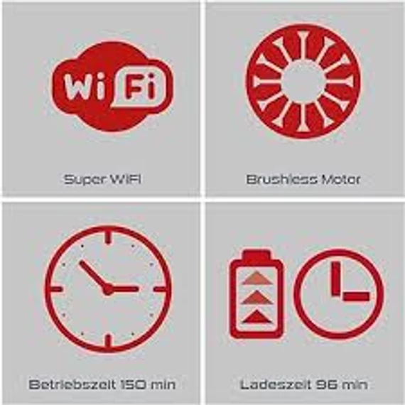 Practixx BT-PX-RRM-2000Wi Robotfűnyíró, WiFi