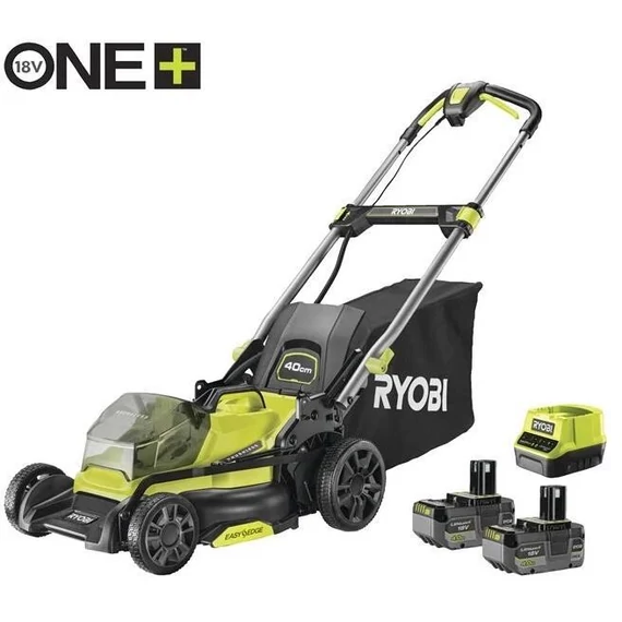 RYOBI 18 V ONE+ RY18LMX40C-0 akkus fűnyíró, akkumulátor és töltővel!