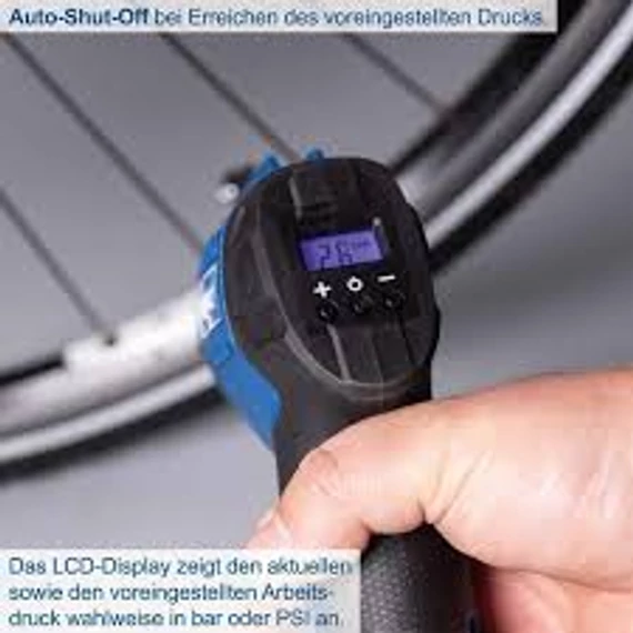 Scheppach  C-AC20-X Akkus kompresszor, akkumulátor és a töltővel