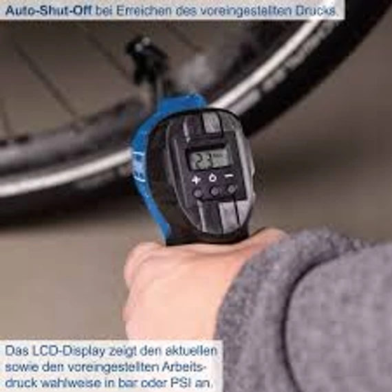 Scheppach  C-AC20-X Akkus kompresszor, akkumulátor és a töltővel