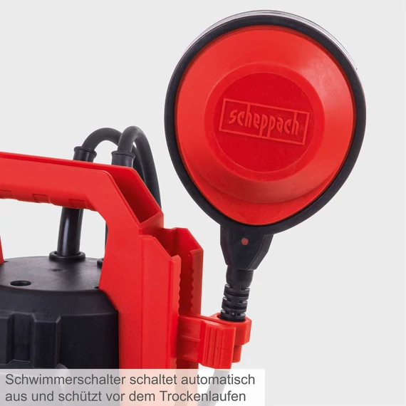 Scheppach  DWP400 Szennyvízszivattyú, Buvárszivattyú