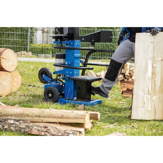 Scheppach 15 tonnás Compact Profi Rönkhasító, Fahasító Garanciával