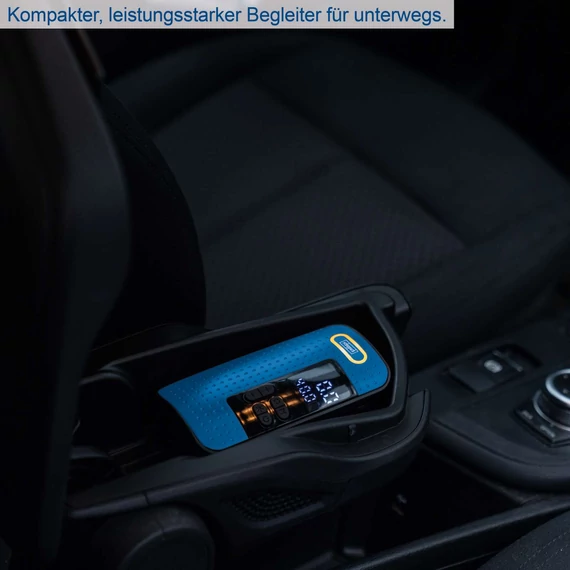 Scheppach AC10/8V Akkumulátoros Kézi Kompresszor,  Mobil Kompresszor