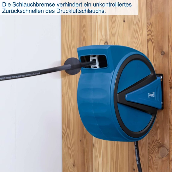 Scheppach AHR15 Automatikus sűrített levegős tömlődob