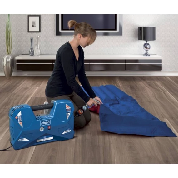Scheppach Air Case táskakompresszor, olajmentes, 2L