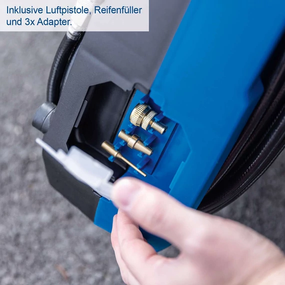 Scheppach Airforce 7 Mobil kompresszor, hordozható kompresszor 8 bár