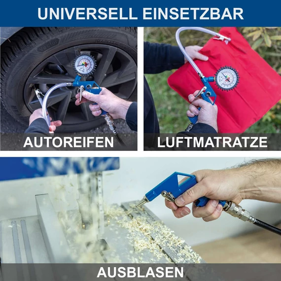 Scheppach Airforce 7 Mobil kompresszor, hordozható kompresszor 8 bár