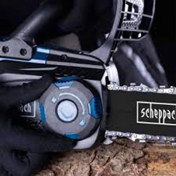 Scheppach BC-CS355Duo-X Akkus láncfűrész, Akkumulátorral-töltővel