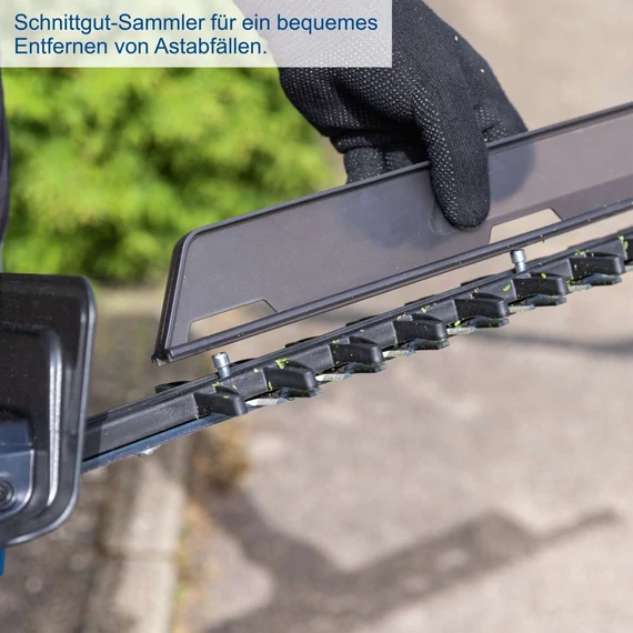 Scheppach BC-HT720-X akkus sövényvágó, aksival töltővel, szénkefe nélküli