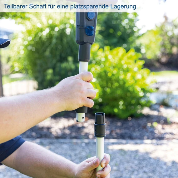 Scheppach BC-MP220-X akkumulátoros fűnyíró akkumulátorral és töltővel