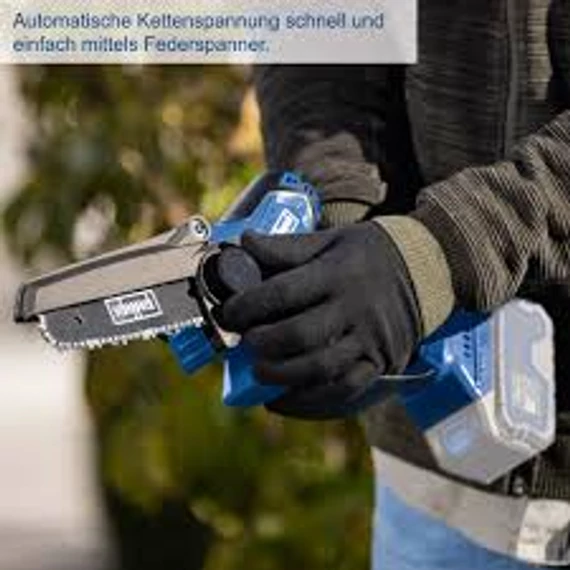 Scheppach BC-PS150-X Akkumulátoros metszőfűrész Fűrész, Akkumulátorral és töltővel