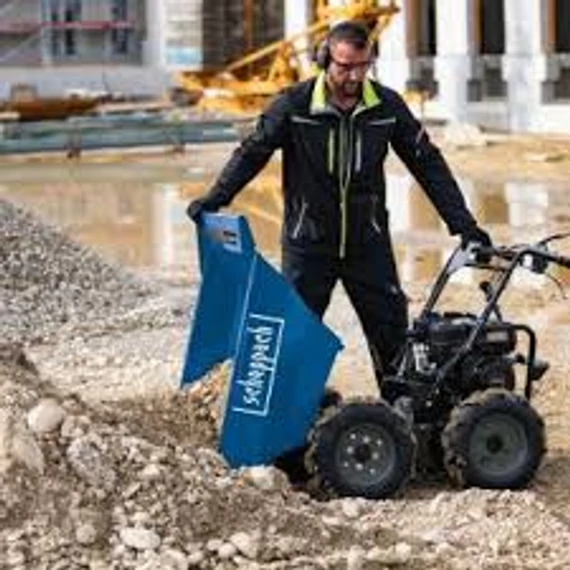Scheppach DP 3000 minidömper 4x4 meghajtású