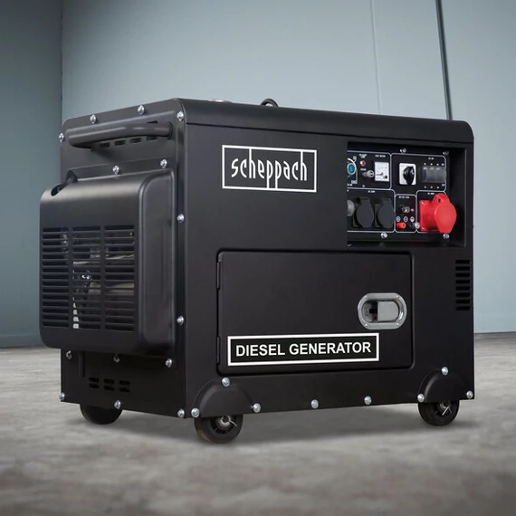 Scheppach DPG5200-Be aggregátor, dízel generátor