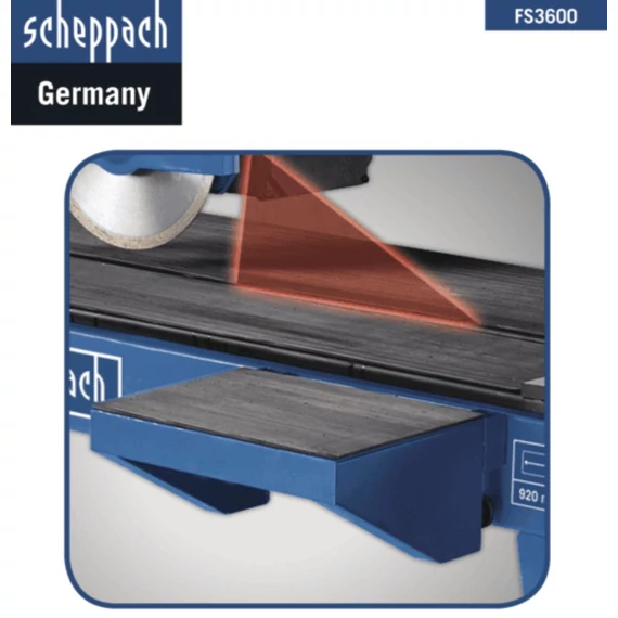 Scheppach FS3600 Csempevágó