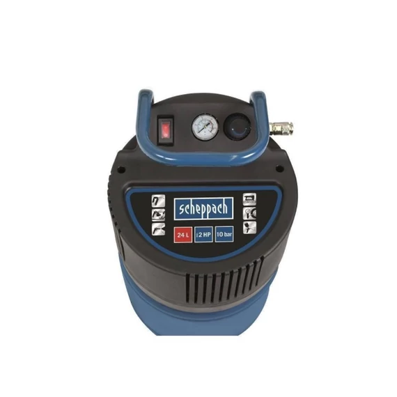 Scheppach HC 24 V olajmentes kompresszor 24 l