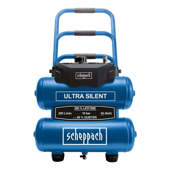 Scheppach HC20Si-Twin kompresszor ultra csendes