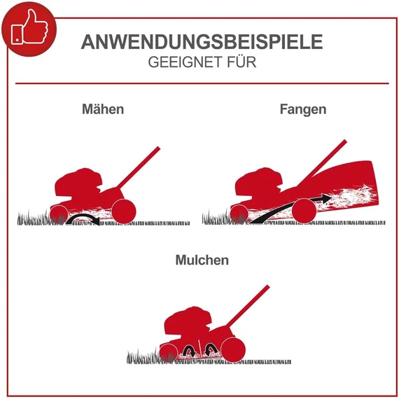 Scheppach MS 150-46 E Önindítós fűnyíró multifunkciós, önjáró