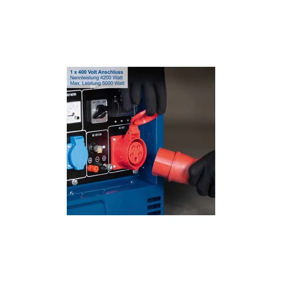 Scheppach SG 5200 D Dízel Aggregátor, áramfejlesztő