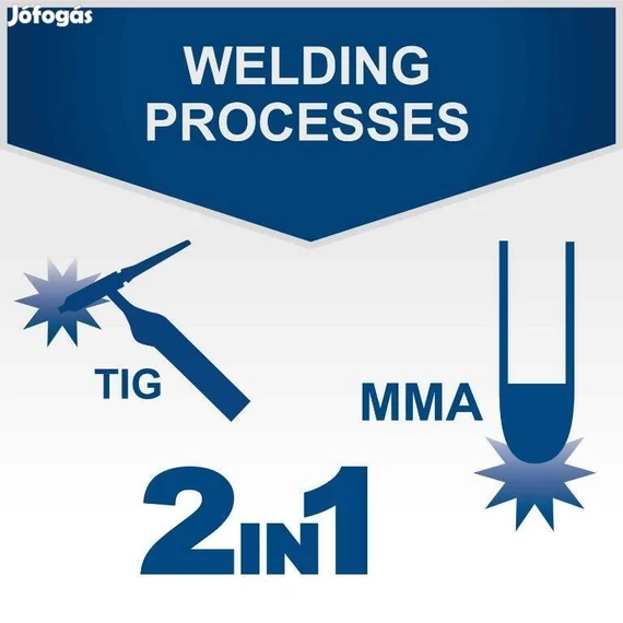 Scheppach WIG2000-Multi 200 A TIG MMA  2IN1 digitális multi hegesztőgép