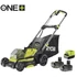 RYOBI 18 V ONE+ RY18LMX40C-0 akkus fűnyíró, akkumulátor és töltővel!