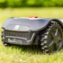 Scheppach RLM 500 Robotfűnyíró garázzsal, esőérzékelő - Tartalmazza a WIFI és Bluetooth beállításokat az alkalmazásban